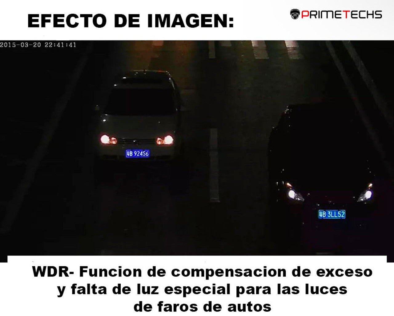 Cámara LPR detección de placas vehiculares