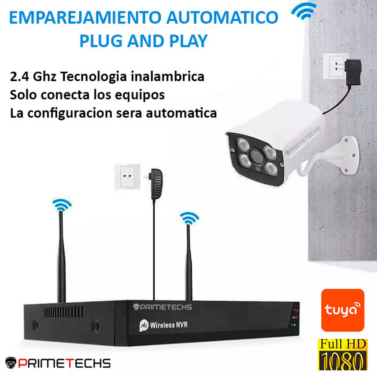 Kit de cámaras WIFI 2mp inalámbrico