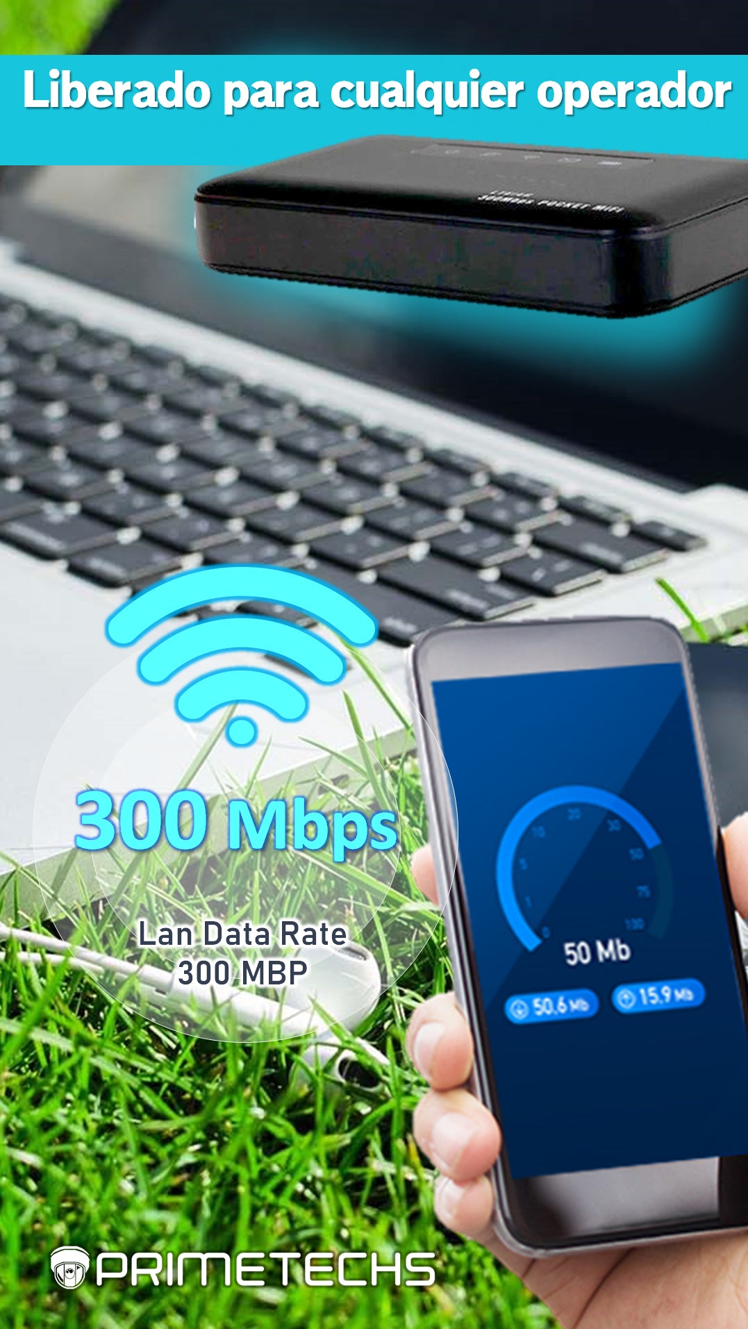 Enrutador Modem, MIFI, Internet Wi-Fi móvil, SIM 4G LTE de cualquier compañía celular