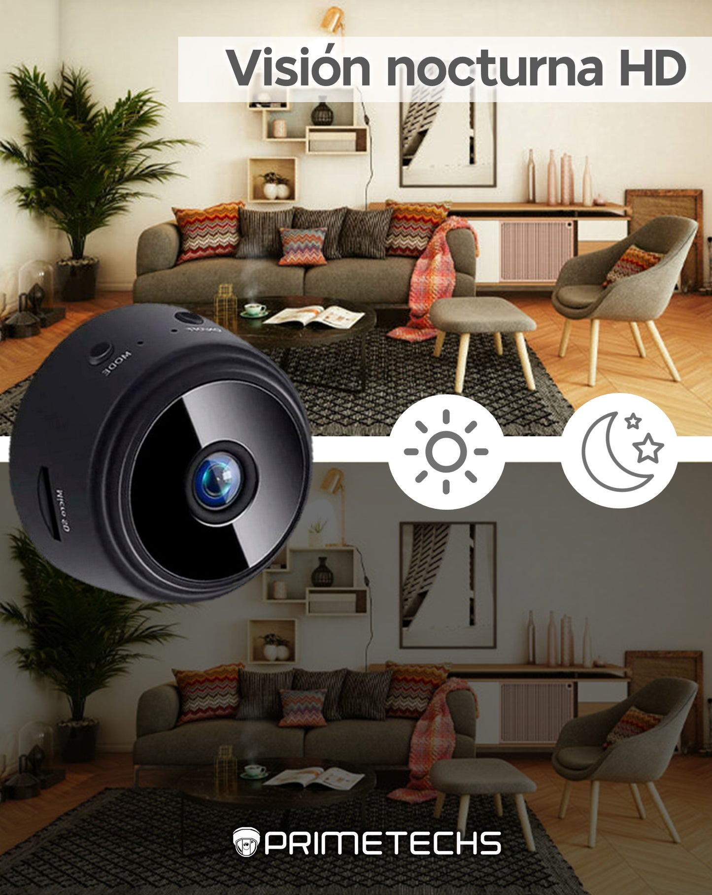Mini cámara WiFi HD Micro Voz Video Grabadora Inalámbrica IP Aplicación celular V380