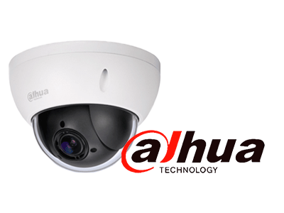 DAHUA SD22204IGC - Cámara mini PTZ de 2 MP HDCVI 4X Zoom óptico