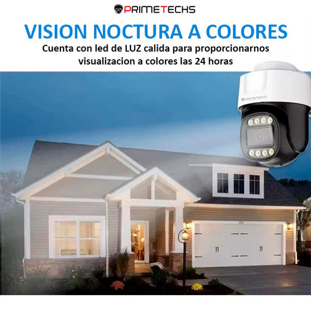PTZ análoga FULL COLOR para dvr 2 Megapixeles Full HD